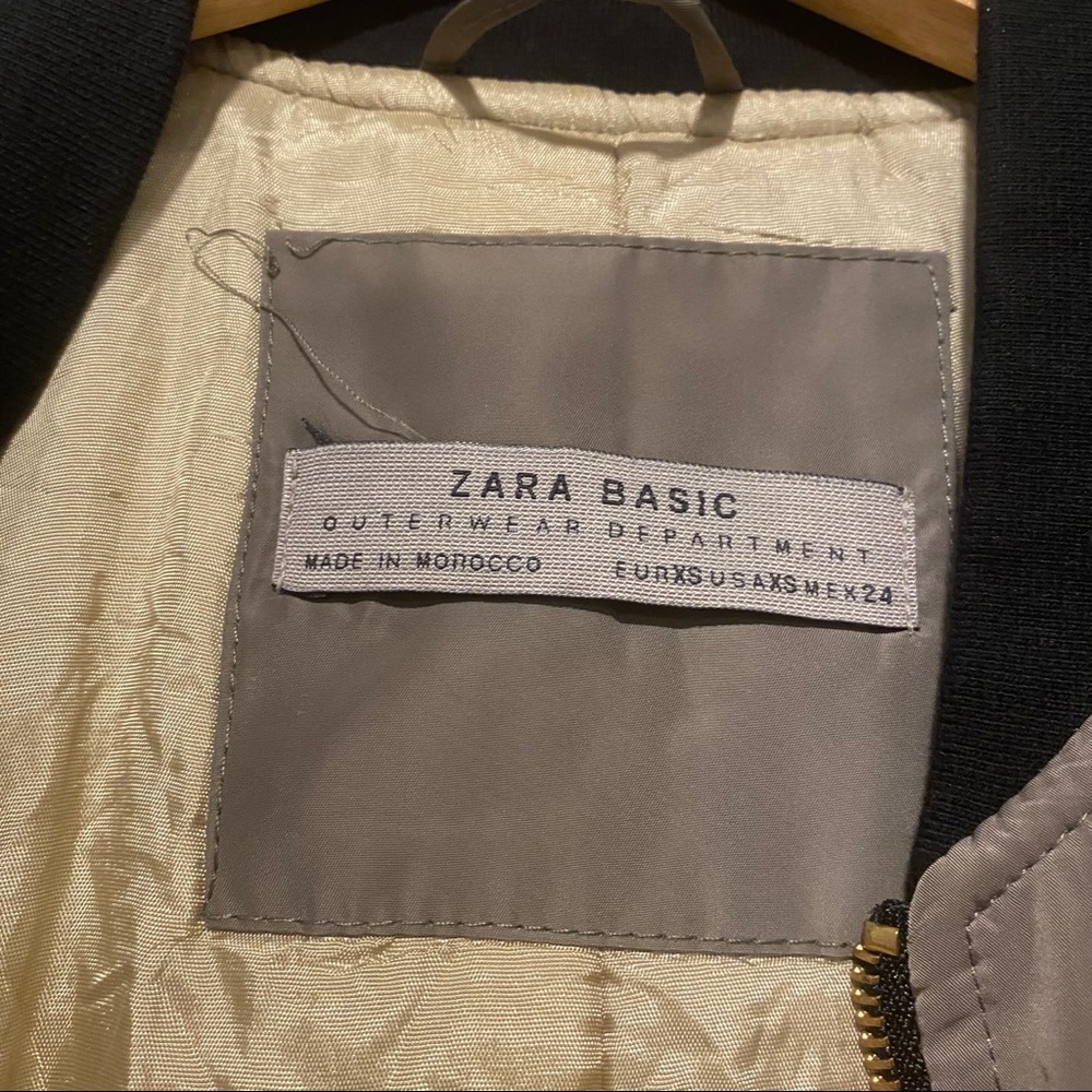 Zara Basic Bomber Jacket - image 3